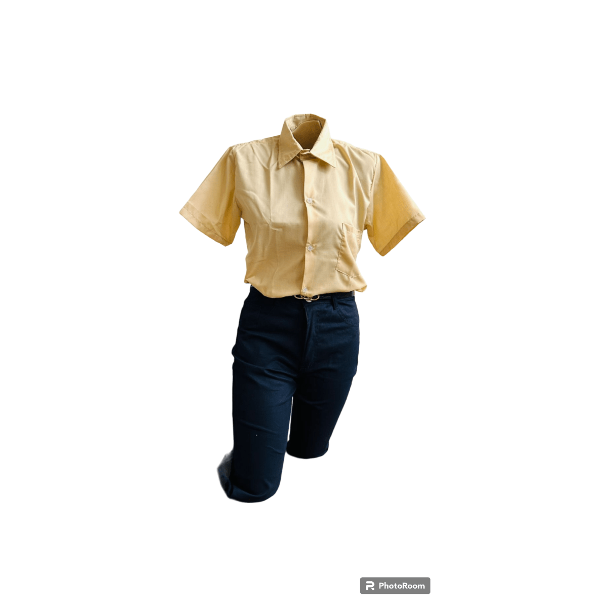 Pantalón Drill, Camisa Beige